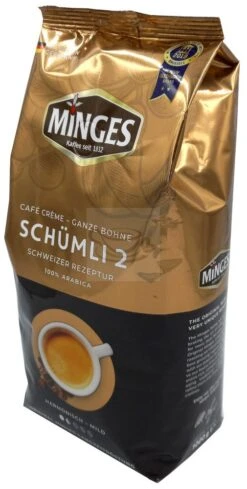 Minges Schweizer Schümli 2 Cafe Crema -Coffee Sale Shop 4037014170012 minges caffe crema schumli 2 cafe crema kl