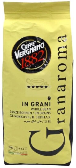 Caffè Vergnano Caffe Vergnano 1882 Gran Aroma -Coffee Sale Shop 8001800000094 caffe vergnano 1882 gran aroma bar kl