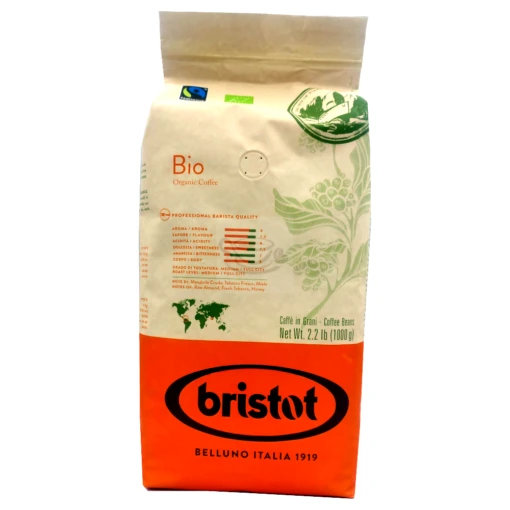 Bristot Bio 1kg Coffee Beans - Image 2