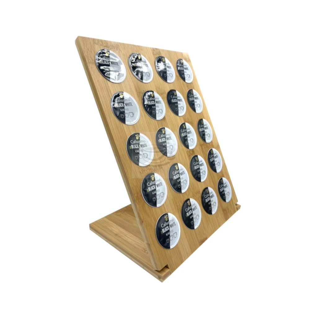 Bamboo Coffee Cup Holder For Cafissimo Capsules