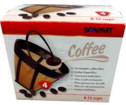 Scanpart Reusable Coffee Filter No.4