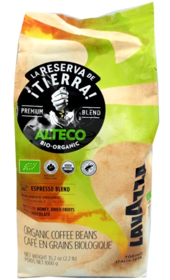 Lavazza Alteco Organic Bio Koffiebonen 1 Kilo (Premium Koffie)