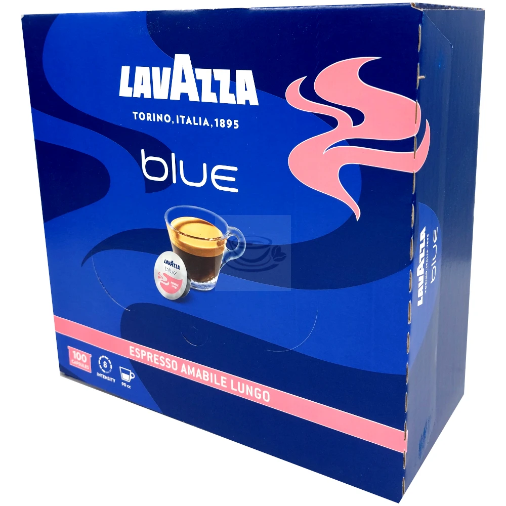 Lavazza Blue Espresso Amabile Lungo 100 Cups 3 Lavazza Blue Espresso Amabile Lungo 100 Cups