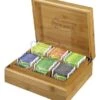 Pickwick Teabox 6-compartments 1 Pickwick Teabox 6-compartments -Coffee Sale Shop theekist 12 vaks bamboe 1